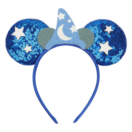 AQOKKA 1 Pcs Mouse Ears Headbands with Bow for Birthday Party, Hair Hoop Party Decoration Cosplay Costume Hair Accessories for Women & Girls