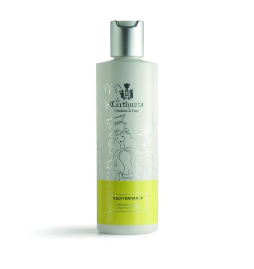 Carthusia Mediterraneo Body Lotion - Nourishing Hydration for Soft, Smooth Skin | 8.4 Fl Oz