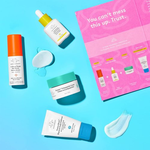Drunk Elephant The Littles 6.0 Skin Care Set - Best-Selling Essentials for Radiant Skin | Includes Serums & Creams