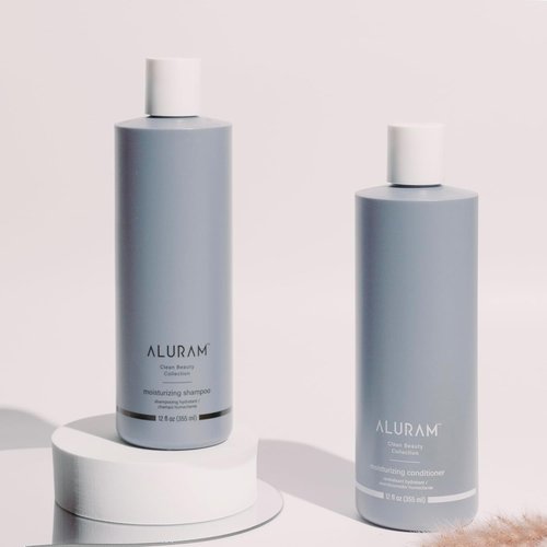 ALURAM Coconut Water Shampoo - Hydrating Cleanser for Medium to Coarse Hair | 12 Fl Oz