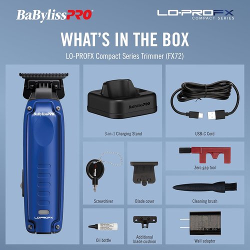 LO-PROFX High-Performance Compact Trimmers for Men - Precision Grooming Tool