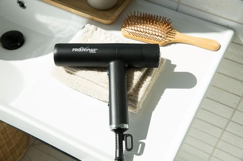 Jerdon Hair Dryer - High-Speed, Low Noise Brushless Motor for Quick Drying | Includes Accessories - JHD100KB