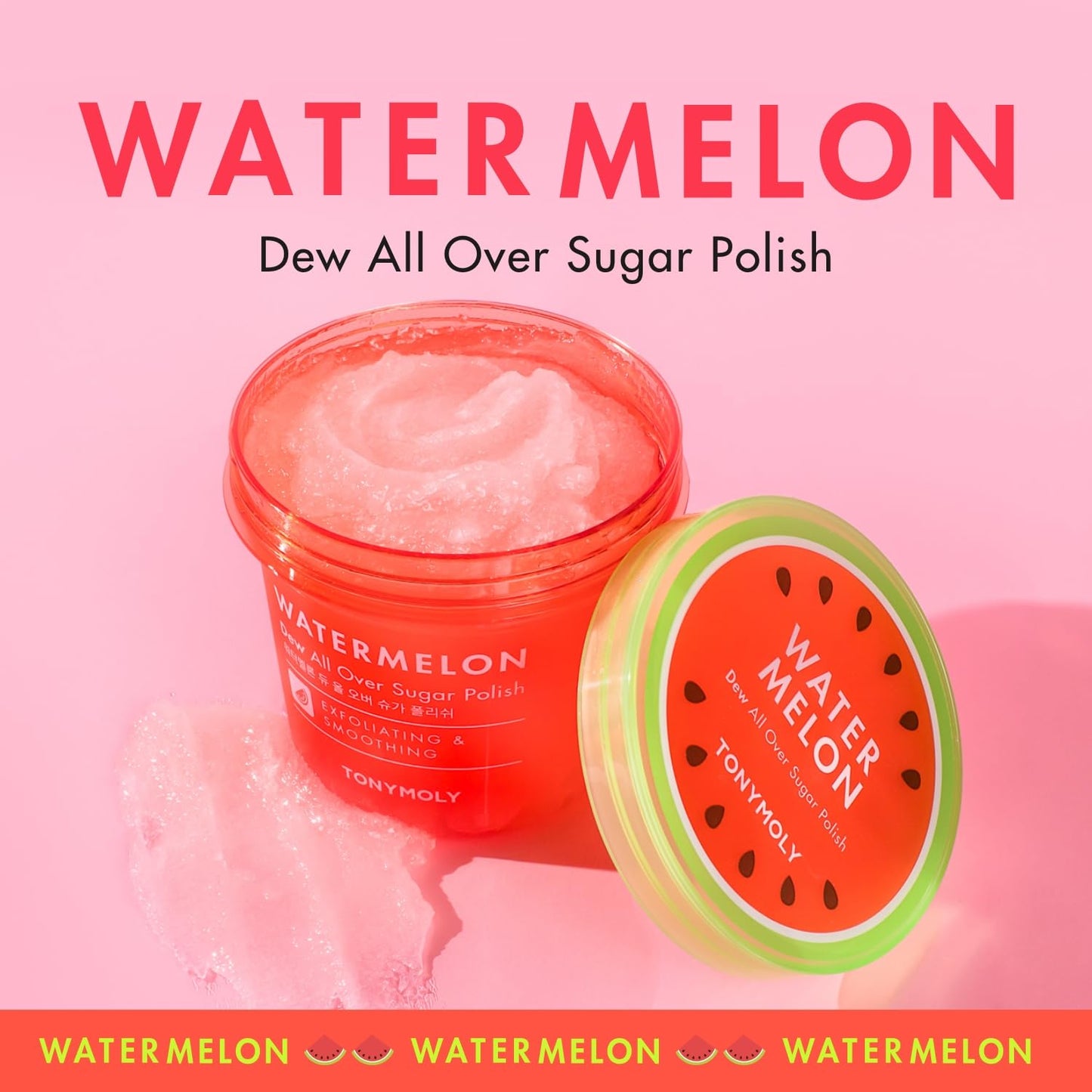 TONYMOLY Watermelon Dew Serum - Hydrating Face & Body Serum for Glowing Skin | All Skin Types, 3.38 oz