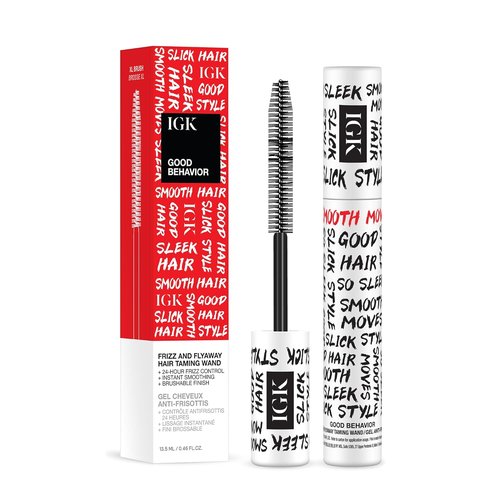 IGK Good Behavior Hair Taming Wand - Lightweight Gel Control Stick for Smooth, Sleek Hair | 0.24 oz