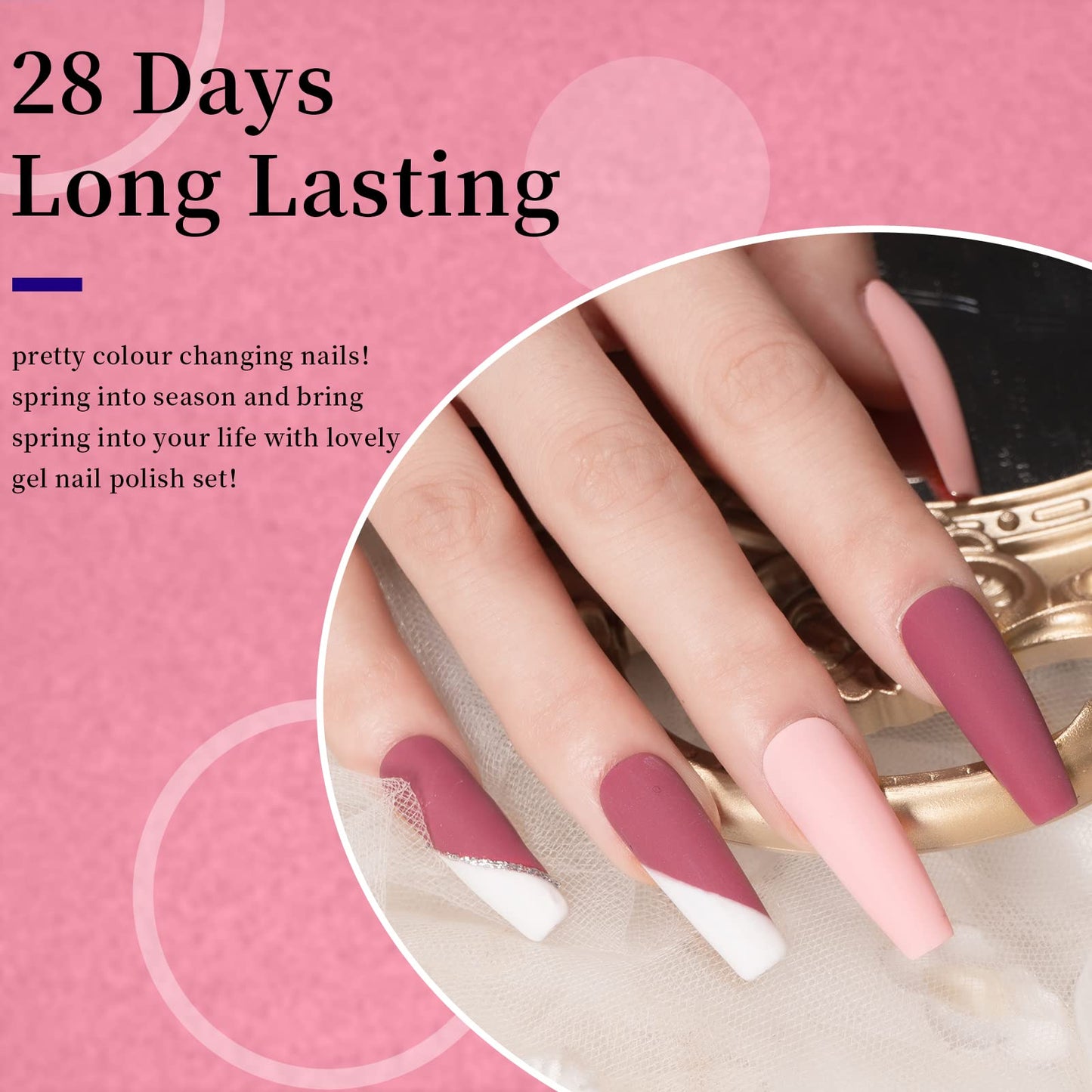 MAYCHAO 15ML Gel Nail Polish 1Pc Vino Red Nail Polish Soak Off UV LED Nail Gel Polish Nail Art Starter Manicure Salon DIY at Home, 0.5 OZ