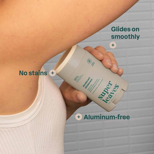 ATTITUDE Aluminum Free Deodorant - Natural Ingredients, EWG Verified, Sandalwood & Cedar Scent | 2.64 Oz