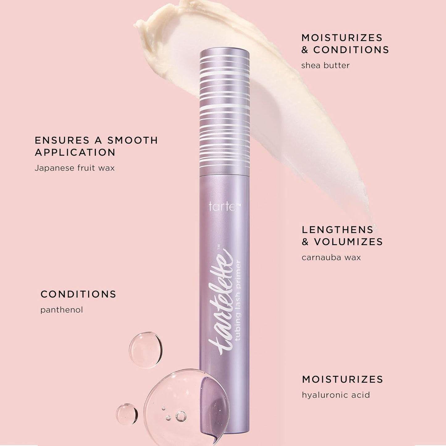 Tarte Tartelette Tubing Lash Primer - Conditioning Mascara Base for Longer, Volumized Lashes | Vegan & Cruelty-Free