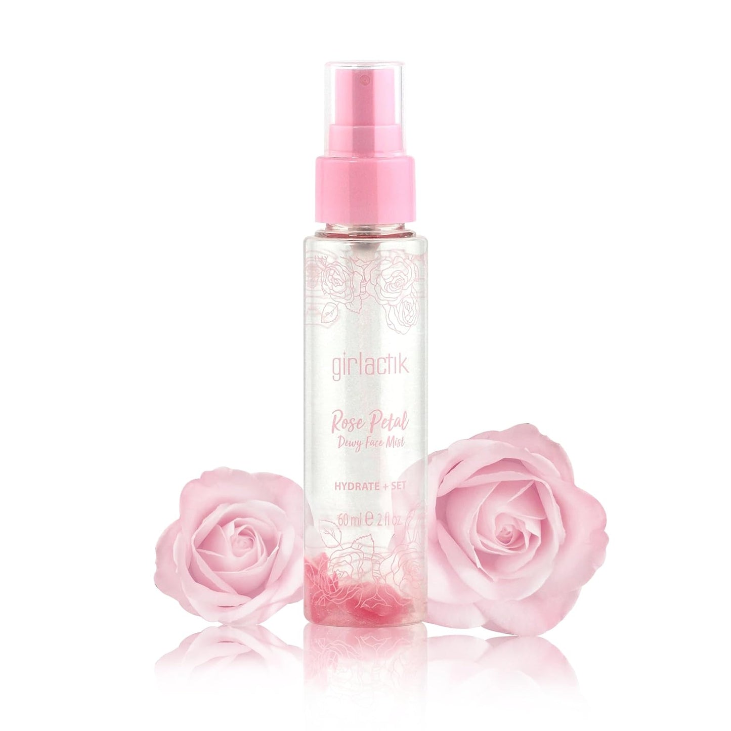 Skiennix Rose Petal Dewy Face Mist - Hydrating & Refreshing Facial Spray | 4 oz