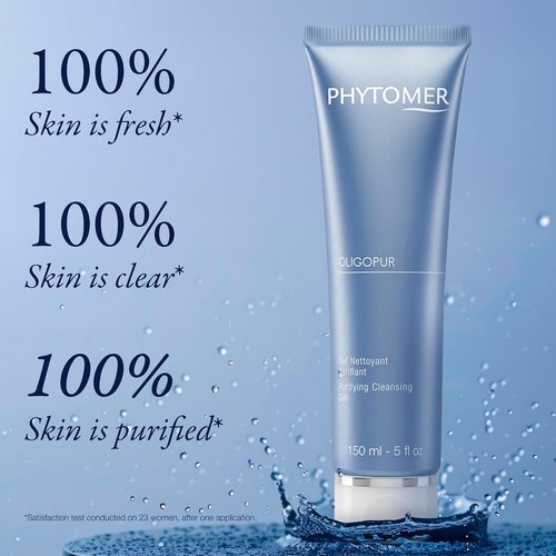 Phytomer Oligopur Purifying Cleansing Gel - Energizing Face Wash for Balanced Skin | 150ml