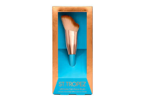 St. Tropez Ultimate Flawless Tan Face Brush - Achieve a Perfect Sun-Kissed Glow | 1 Ct