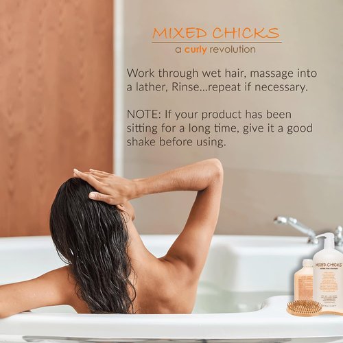 Mixed Chicks Sulfate-Free Shampoo - Ideal for Colored & Chemically Treated Hair | 10 fl. oz.