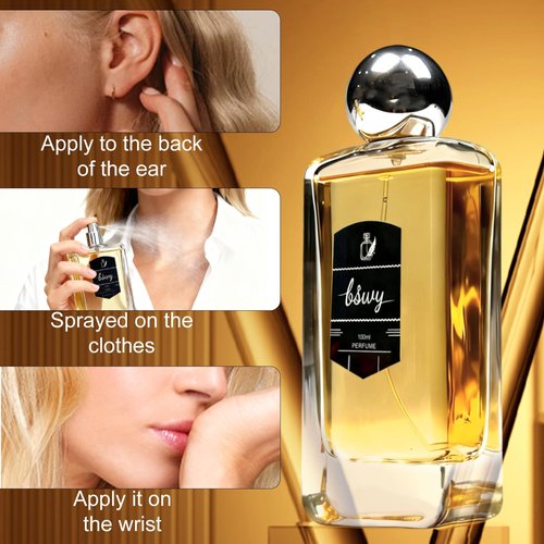 Perfume for Men - Eau De Parfum Long Lasting - Woody - Work & Night. Aromatic Scent - Blended with Lemon, Tea-Leaf, Jasmine, Vanilla, and Musk100ml/3.4 oz