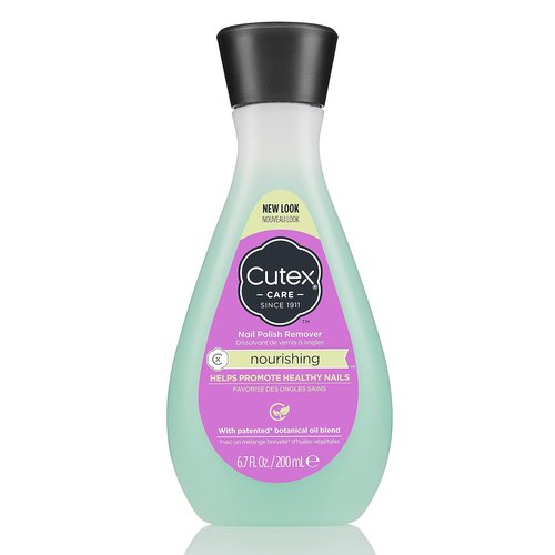 Cutex Nourishing Nail Polish Remover - Healthy Nails with Vitamin E | 6.7 fl oz