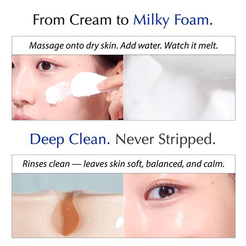 MSM Sulfur Deep Pore Cleanser - Gentle Low pH Face Wash for Sensitive Skin, Pore Reset Formula