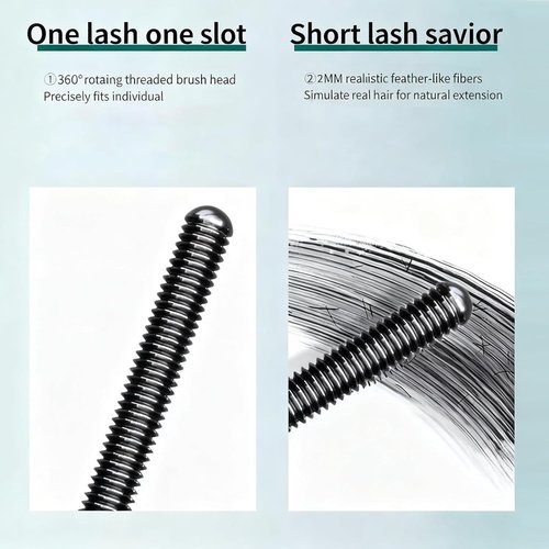 BLUE LOVE Lash Primer & Volumizing Base - Black Fiber-Enriched, Smudge-Proof Formula for All-Day Curl