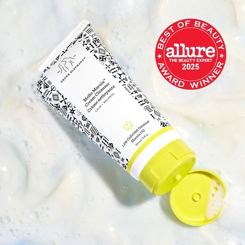 Drunk Elephant Mello Marula Cream Cleanser - Calming Face Wash - Clean Clinical Skincare - Cruelty-Free - Dermatologist-Tested - Free of Essential Oils, Silicones, and Fragrance