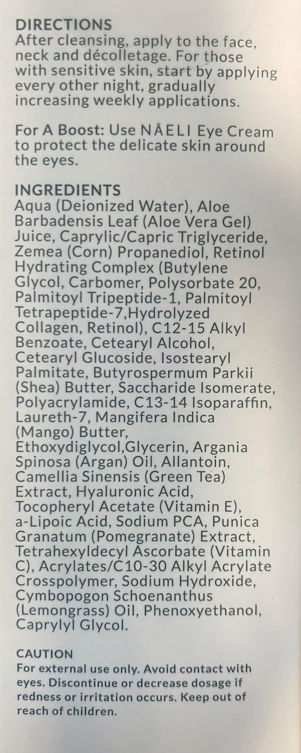 Skiennix Retinoid Cream - 4.25% Retinol Night Moisturizer with Collagen & Peptides - Anti-Aging, 1.4 oz