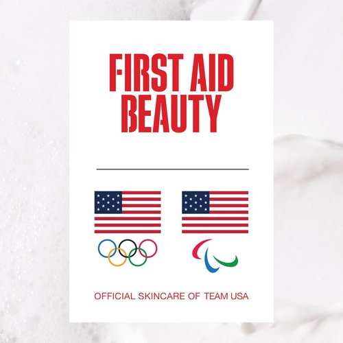 First Aid Beauty Dry Skin Rescue Kit - Hydrating Skincare Set with Cleanser, Facial Pads & Moisturizer