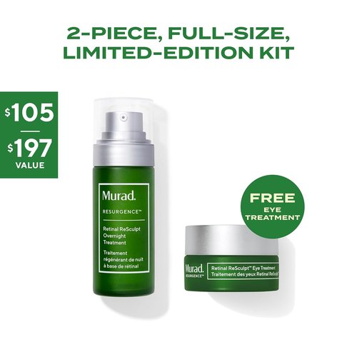 Murad Retinal ReSculptors - 2-Piece Anti-Aging Serum & Eye Cream Kit | Lifts, Firms, Reduces Wrinkles