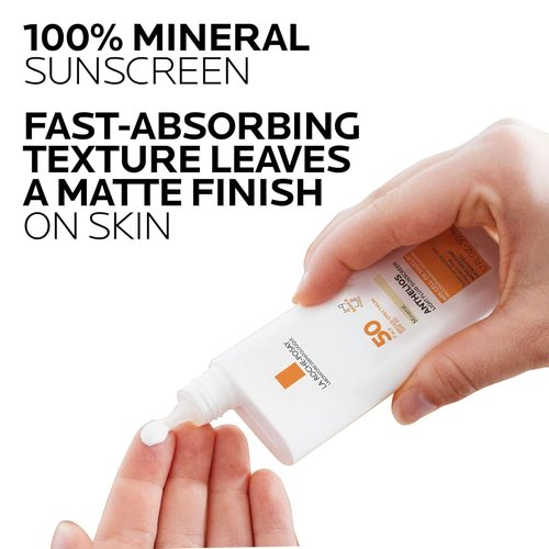 La Roche-Posay Anthelios Sunscreen SPF 40 - Ultra-Light, Fast-Absorbing, Oil-Free Face Protection