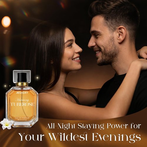 Luxury Women's Eau De Parfum Spray, 100 ML 3.4 Fl OZ, Unique Romantic Gourmand Long lasting Fragrance, Vanilla Musk Perfume Vegan Essentials Oils Notes, A Captivating Scent Feminine Gifts for Women