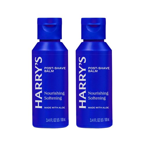 Harry's Post-Shave Balm for Men - Calming Aloe Formula | 2 Pack, 3.4 fl oz - TSA Approved Travel Essential