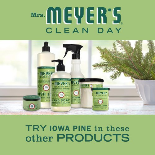 Mrs. MEYER'S CLEAN DAY Liquid Hand Soap Variety Pack Scent, 33 OZ Refill + 12.5 OZ, 1 CT (Iowa Pine)