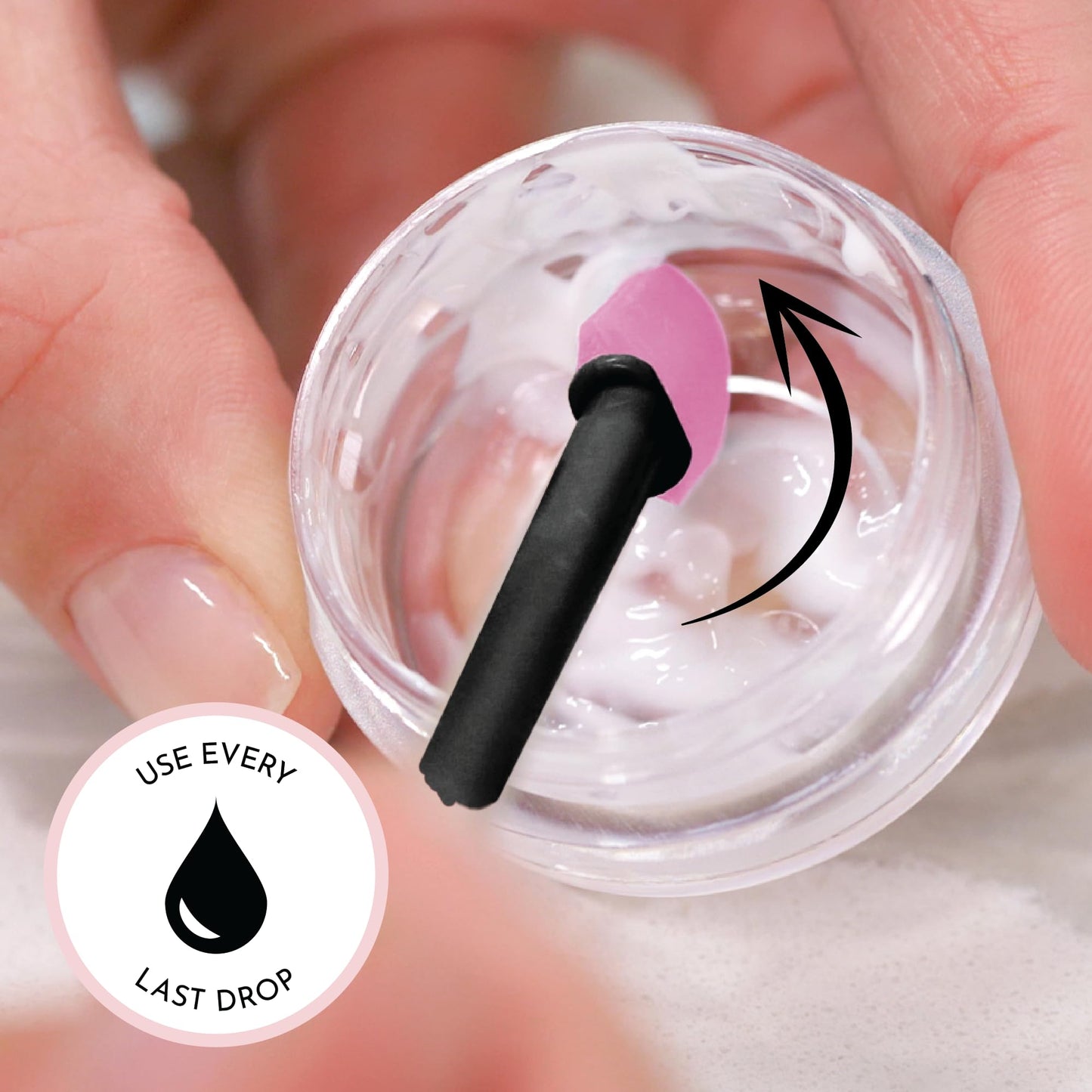 S&T INC. Makeup Spatula, Large and Mini Silicone Spatula Set for Cosmetics, Shampoo, Hair Care, and Skin Care Products, 4 Piece Set, Pink/Purple