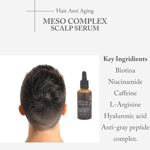 Meso-Complex Anti-Aging Scalp & Hair Serum - Revitalizing Treatment for Thinning Hair, 50 ml