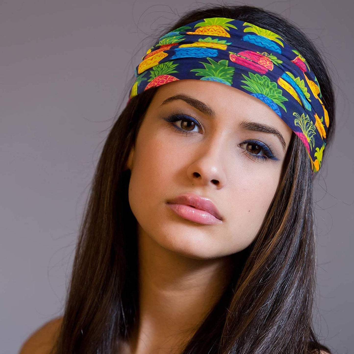 Spoontiques Hair and Face Wraps - Multifunctional Bandanna - Headband - Scarf - Neck Gaiter- Balaclava - Dark Tribal