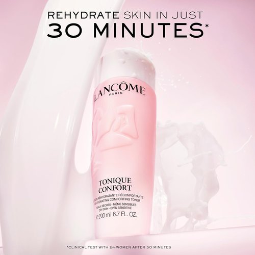 Lancôme Tonique Confort Hyaluronic Acid Toner - Hydrating & Purifying for Radiant Skin | Lightweight & Milky Formula