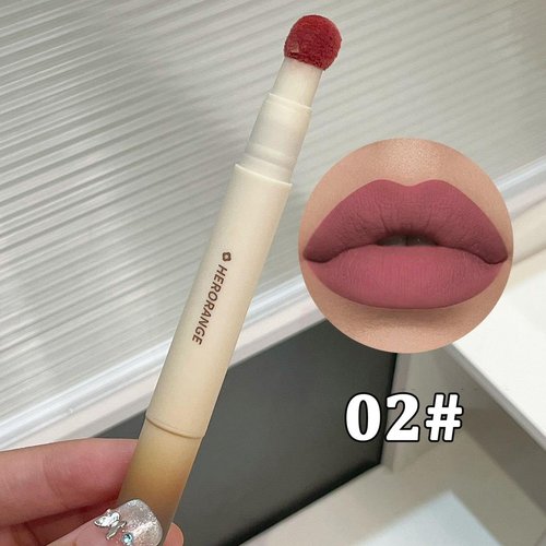 Pro Twist Velvet Matte Lip Pen Set - 6 Waterproof Kiss-Proof Shades | Peachy Nude for Fall & Winter