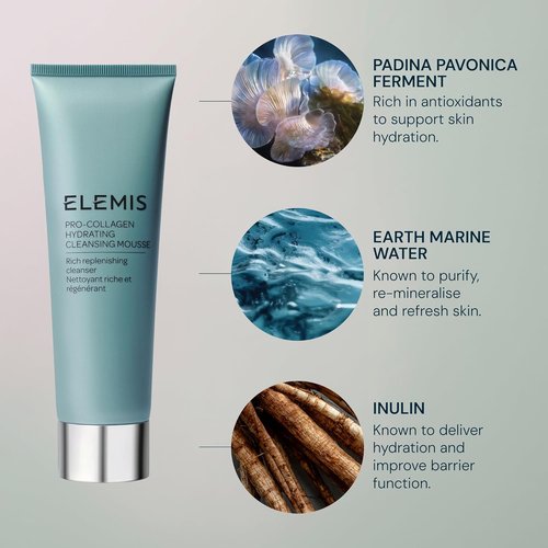 ELEMIS Pro-Collagen Cleansing Mousse - Hydrating Formula for Youthful Skin
