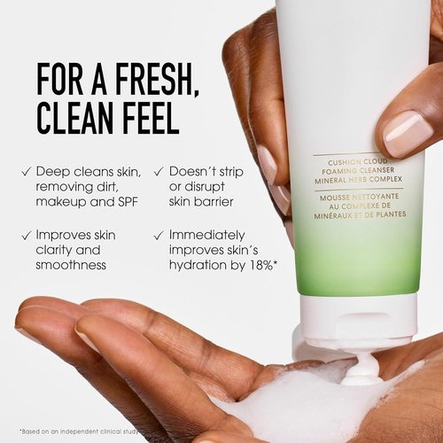 bareMinerals Face Cream Bundle - Butter Drench Restorative Rich Hydrating Lotion & Skinlongevity Cleanser