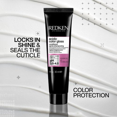 Redken Acidic Color Gloss Conditioner - Color Protection & Vibrancy, Salon-Grade Hair Shine, For Color-Treated Hair