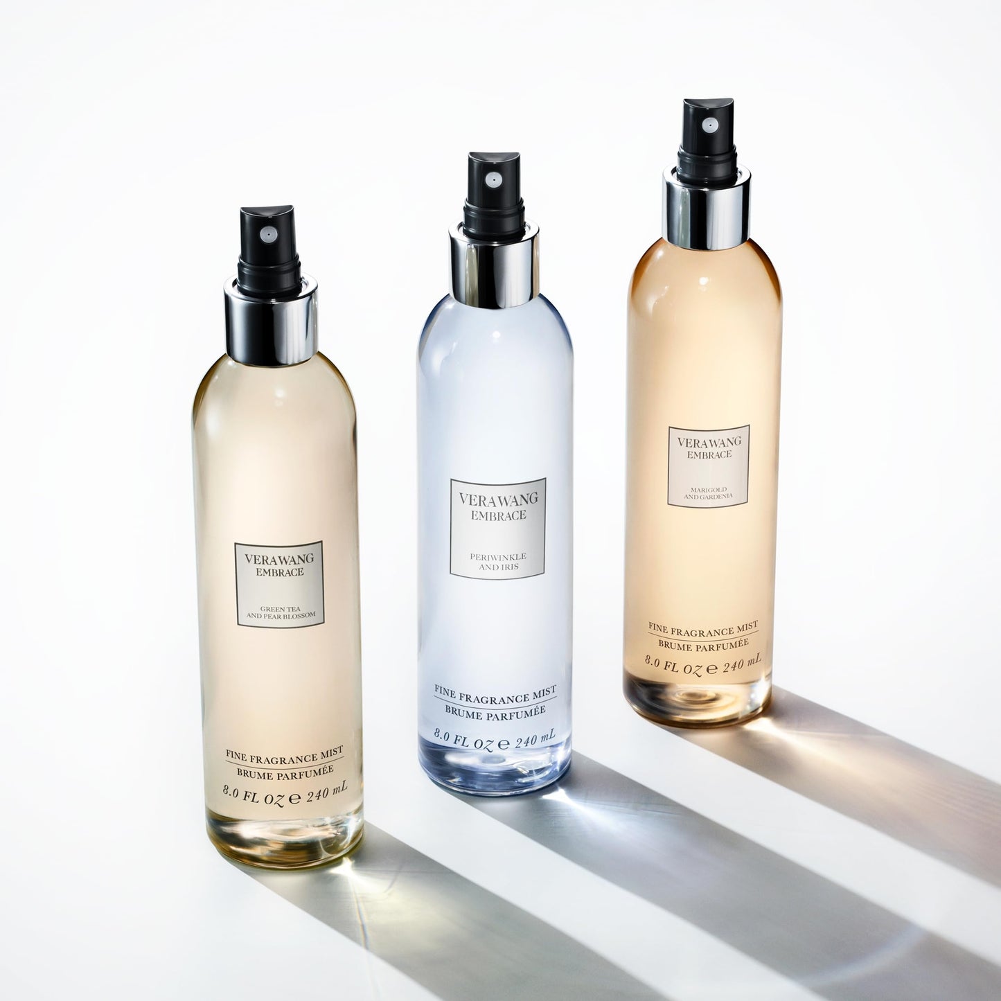 Vera Wang Embrace Green Tea and Pear Blossom Body Mist 8.1 fl oz (Pack of 1), Notes of Earthiness, Peony, and Sandalwood, Women's Fragrance, Long Lasting, Everyday Fragrance