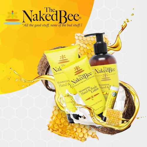 Naked Bee Orange Blossom Honey Foot Balm - Moisturizing Relief | 2 oz | 2 Pack