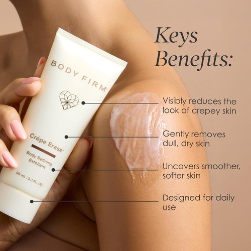 Crepe Erase Body Refining Exfoliant - Gently Removes Dry Skin & Smooths Texture | 8 Oz