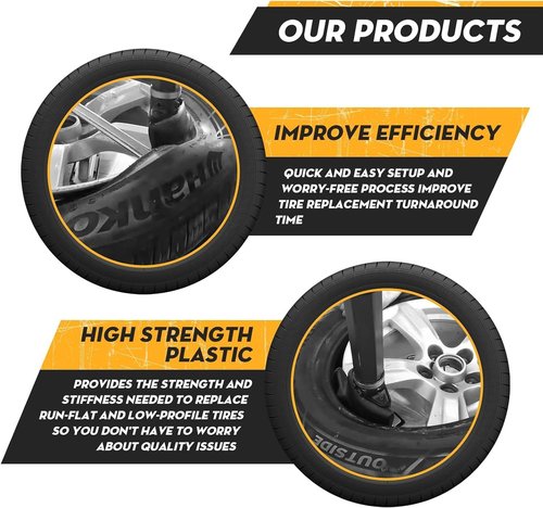 IWIWE Tire Changer Duck Head - Compatible with Snap-On, Hofmann, Accuturn | 5-Pack Nylon Mounts