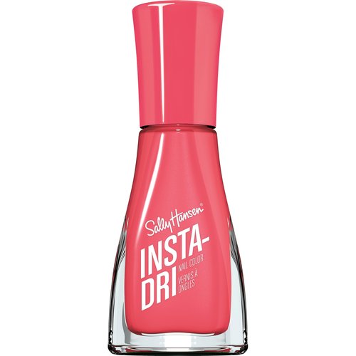Sally Hansen Insta-Dri Nail Polish | Quick Dry, Long Lasting, Streak-Free Shine | Shiny | 333 Peachy Breeze | Pink Nail Color