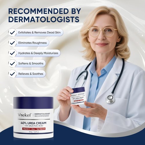 Regine Switzerland Urea Cream 40% - Maximum Strength Foot & Hand Cream for Dry, Cracked Skin