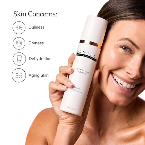 DRMTLGY Neutralizing Toner for Face, Calming, pH Balancing, Hydrating Facial Toner for All Skin Types (6.3 fl oz/186 ml)