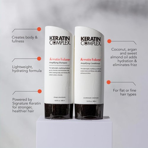 Keratin Complex - Volume Amplifying Shampoo for Thick, Lush Hair | 10 oz