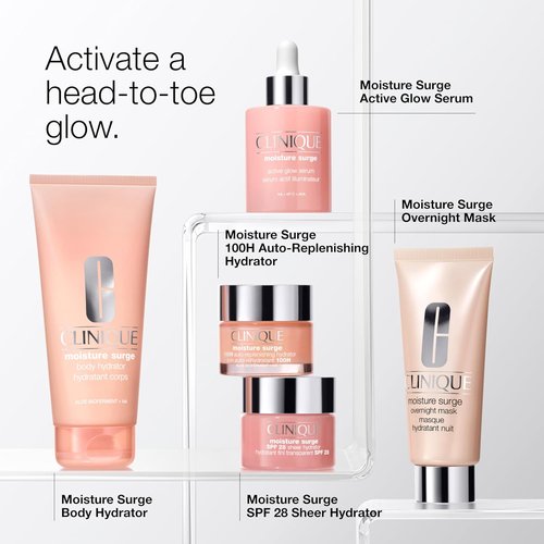Clinique Moisture Surge Body Hydrator Lotion - Hydrating Aloe Bioferment & Hyaluronic Acid | 6.7 Fl Oz