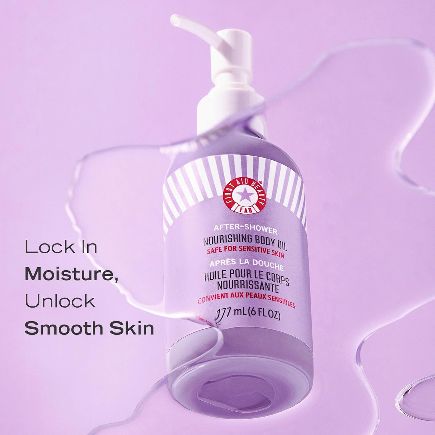 Skiennix KP Bump Eraser Body Scrub & Nourishing Body Oil - Exfoliate & Hydrate (8 oz)