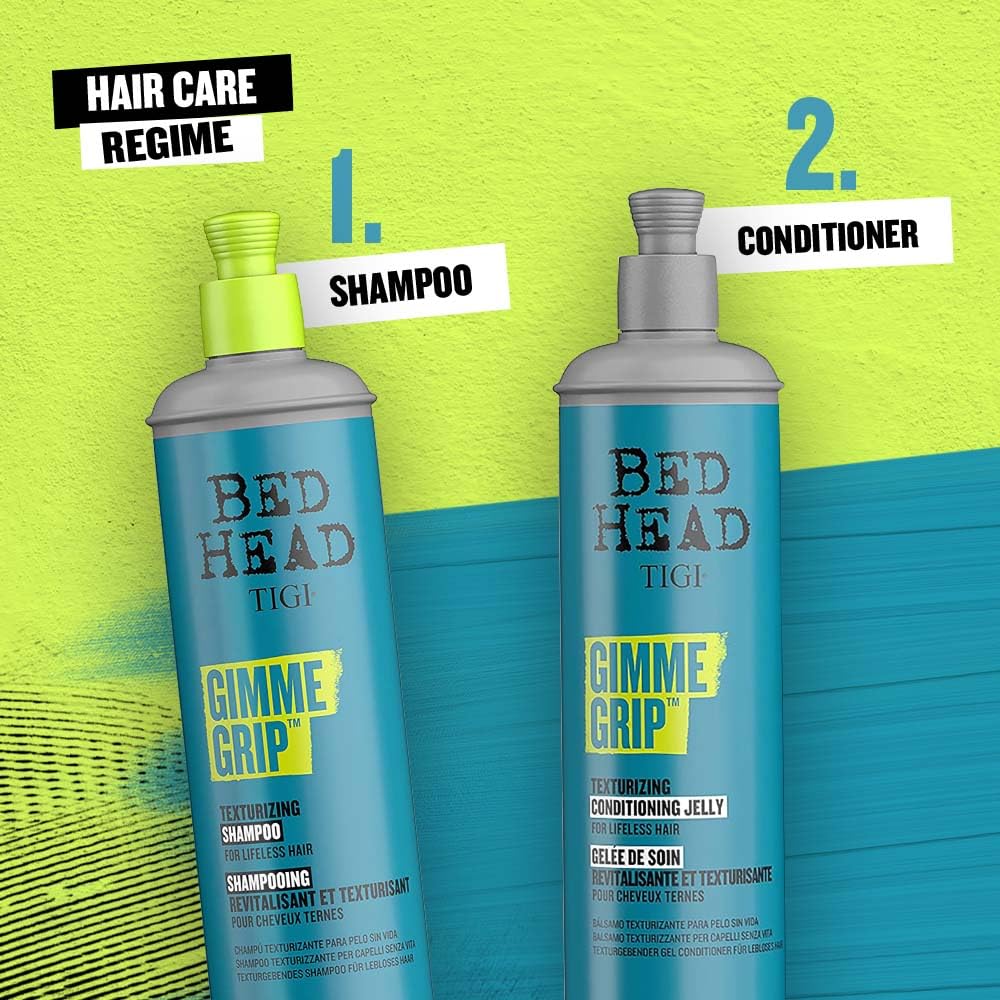 TIGI Bed Head GIMME GRIP TEXTURIZING SHAMPOO FOR HAIR TEXTURE 20.29 fl oz