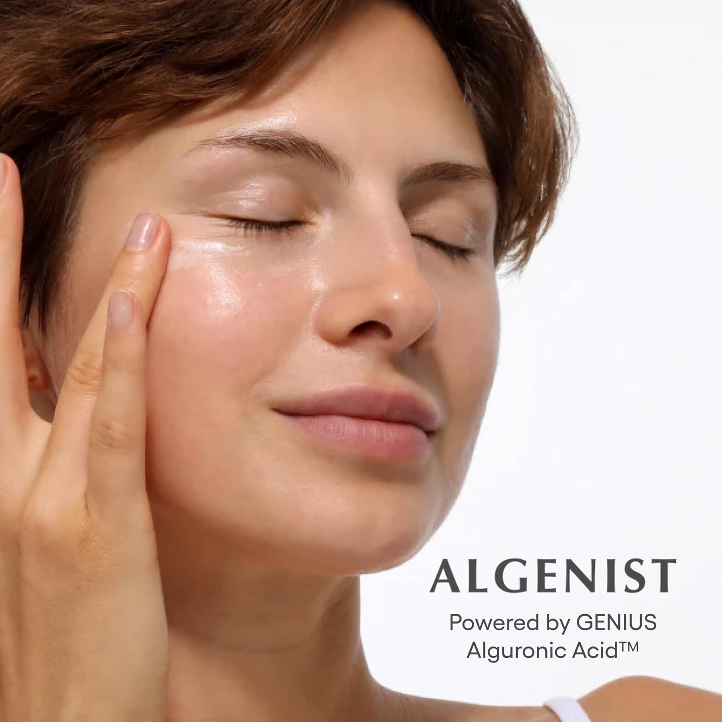 Algenist Triple Algae Eye Renewal Balm - Hydrating Vegan Eye Cream with Caffeine & Peptides | Travel Size (0.5 oz)