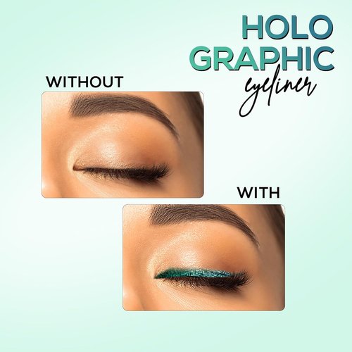 Renee Holographic Eyeliner - Smudge-Proof, Long-Lasting, Easy Glide Formula | Intense Color, 06 Mercury
