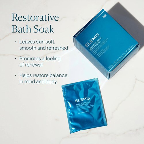 ELEMIS Cellutox Herbal Bath Sachets - 10-Pack Detoxifying Formula for Smoother Skin