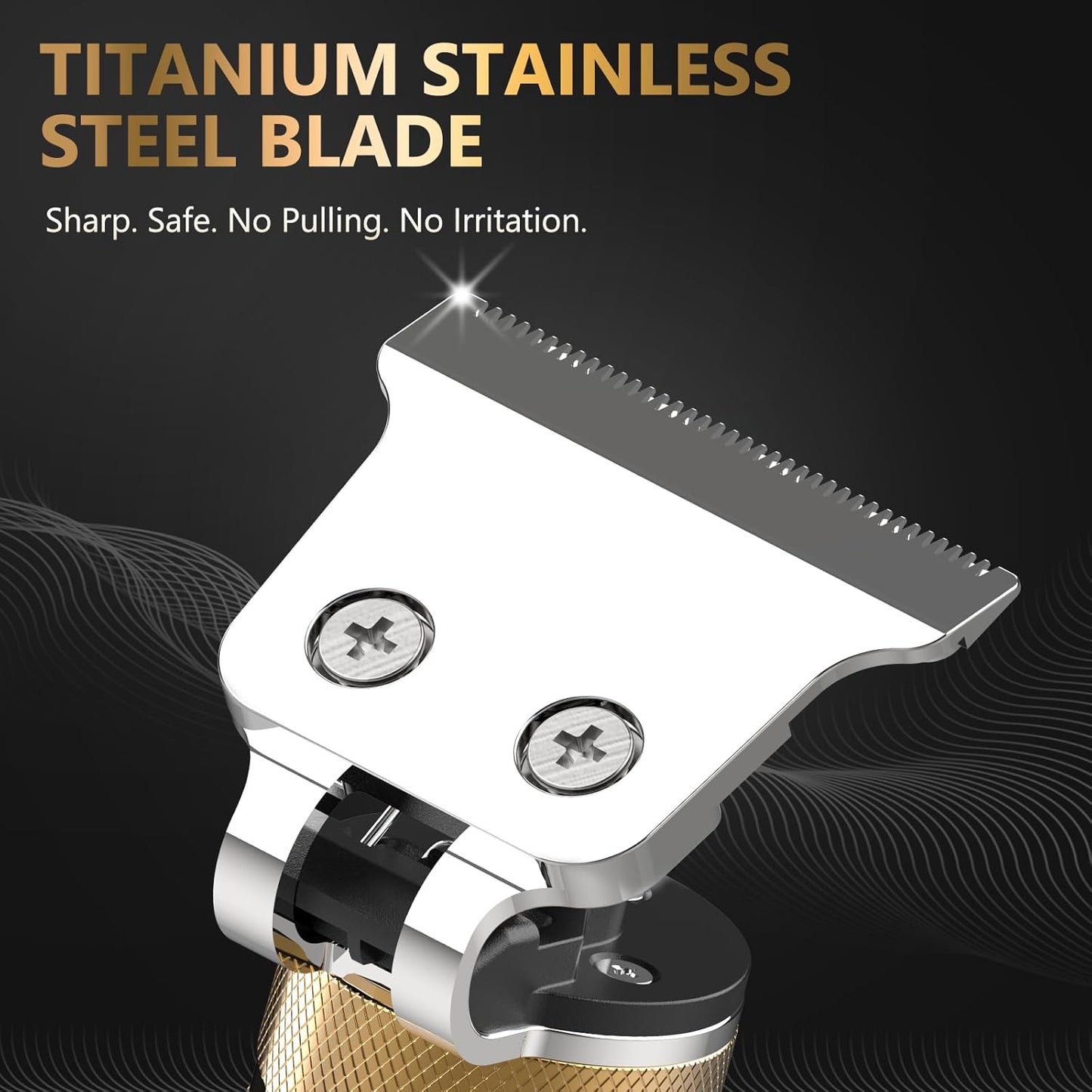 Ufree Hair Trimmer & Beard Trimmer - Professional Electric Razor with T Blade Precision Edger | Ideal for Hair Cutting & Grooming